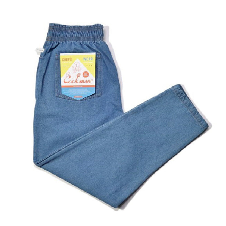 COOKMAN　シェフパンツ　"CHEF PANTS"　(Denim / Light Blue)