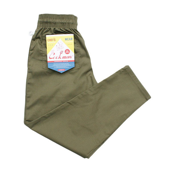 COOKMAN　シェフパンツ　"CHEF PANTS"　(Ripstop / Khaki)