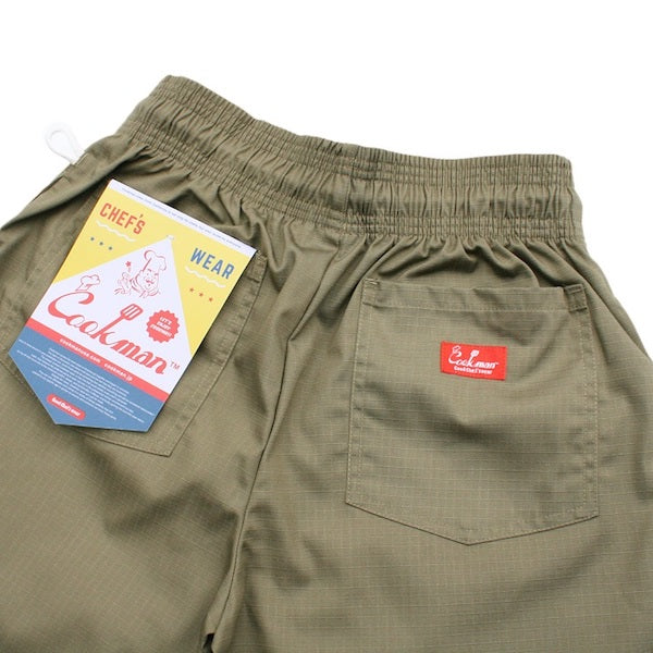 COOKMAN　シェフパンツ　"CHEF PANTS"　(Ripstop / Khaki)