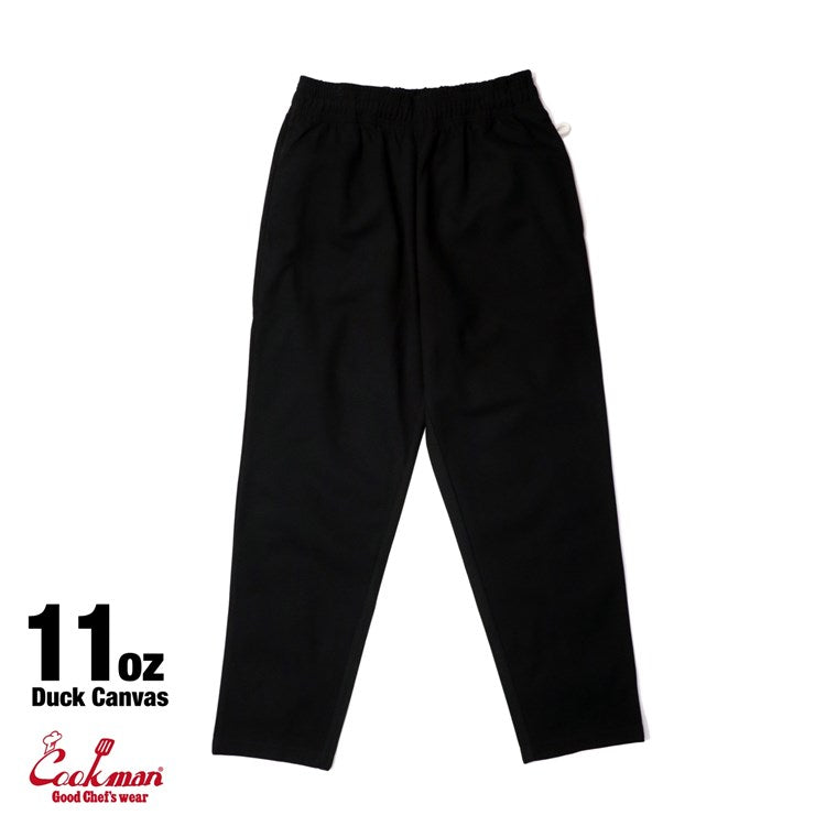 COOKMAN　シェフパンツ　"CHEF PANTS"　(Duck Canvas / Black)