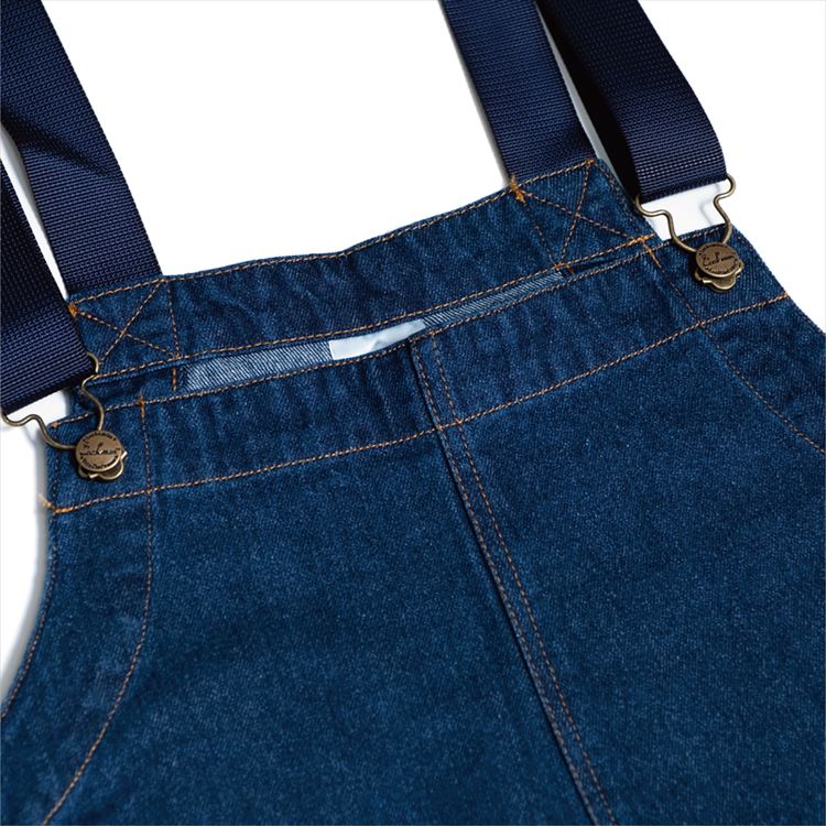 COOKMAN　オーバーオール　"FISHERMAN'S BIB OVERALL"　(Denim / Navy)