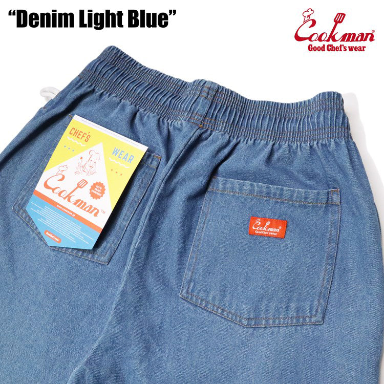 COOKMAN　シェフパンツ　"CHEF PANTS"　(Denim / Light Blue)