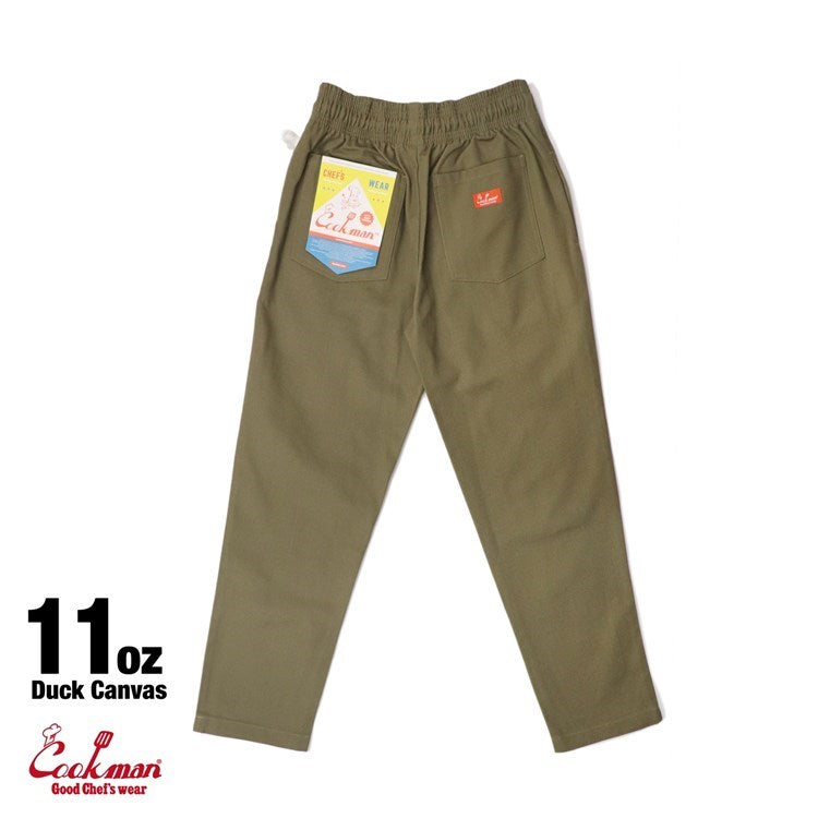 COOKMAN　シェフパンツ　"CHEF PANTS"　(Duck Canvas / Olive Green)
