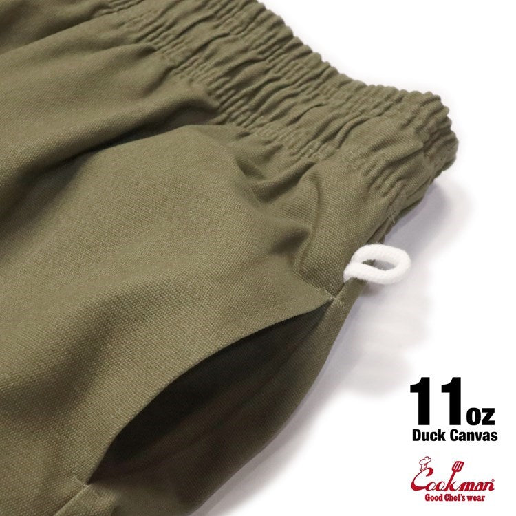 COOKMAN　シェフパンツ　"CHEF PANTS"　(Duck Canvas / Olive Green)