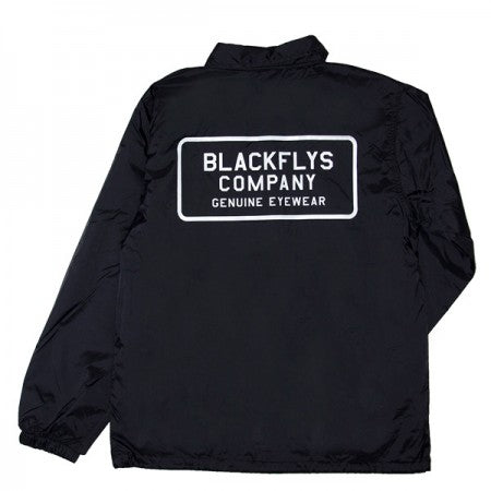 BLACK FLYS　コーチジャケット　"MISSION COACH JACKET"　(Black)