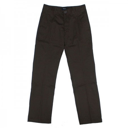 BRIXTON　パンツ　"FLEET RIGID CHINO PANT"　(Brown)