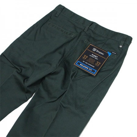 BRIXTON パンツ "FLEET RIGID CHINO PANT" (Spruce)