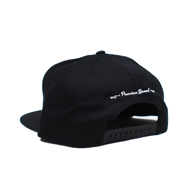 seedleSs　キャップ　"SD OTTO SNAP BACK CAP"　(Black / White)