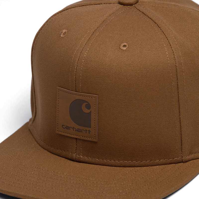 Carhartt WIP　キャップ　"LOGO CAP"　(Hamilton Brown)