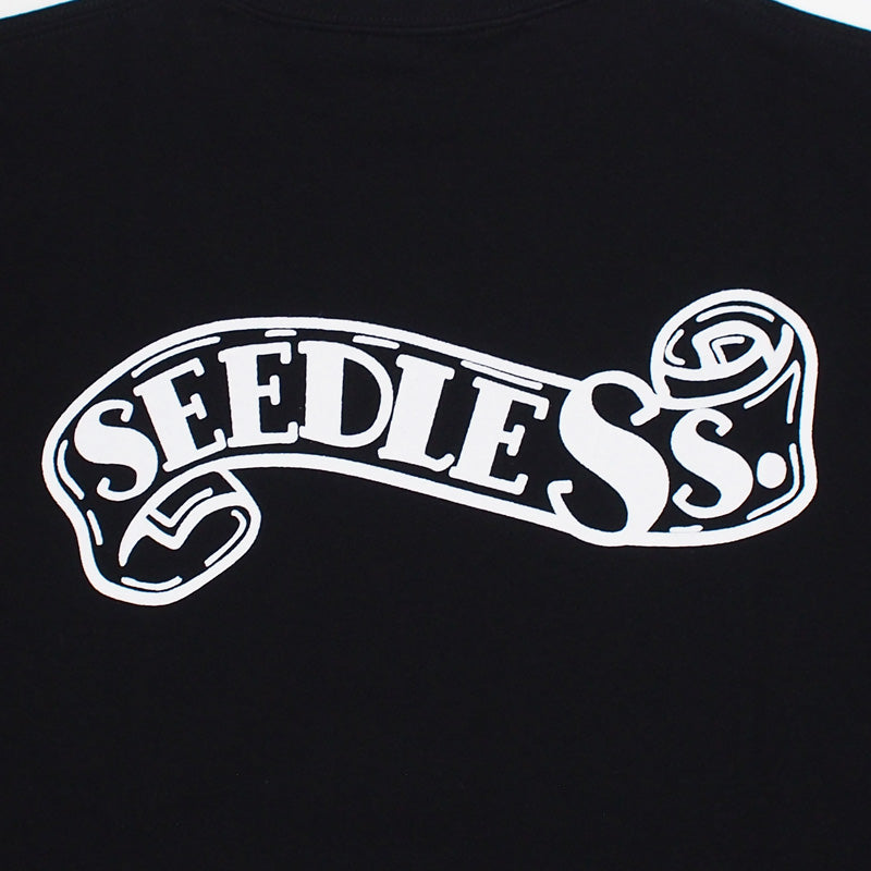 seedleSs　Tシャツ　"ROLLING LOGO42 9.1oz S/S TEE"　(Black)