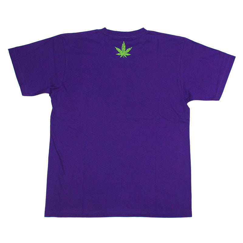 seedleSs　Tシャツ　"SD TRIBAL LEAF S/S TEE"　(Purple)