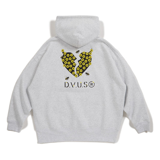 Deviluse　パーカー　"HONEYBEE PULLOVER HOODED"　(Ash)