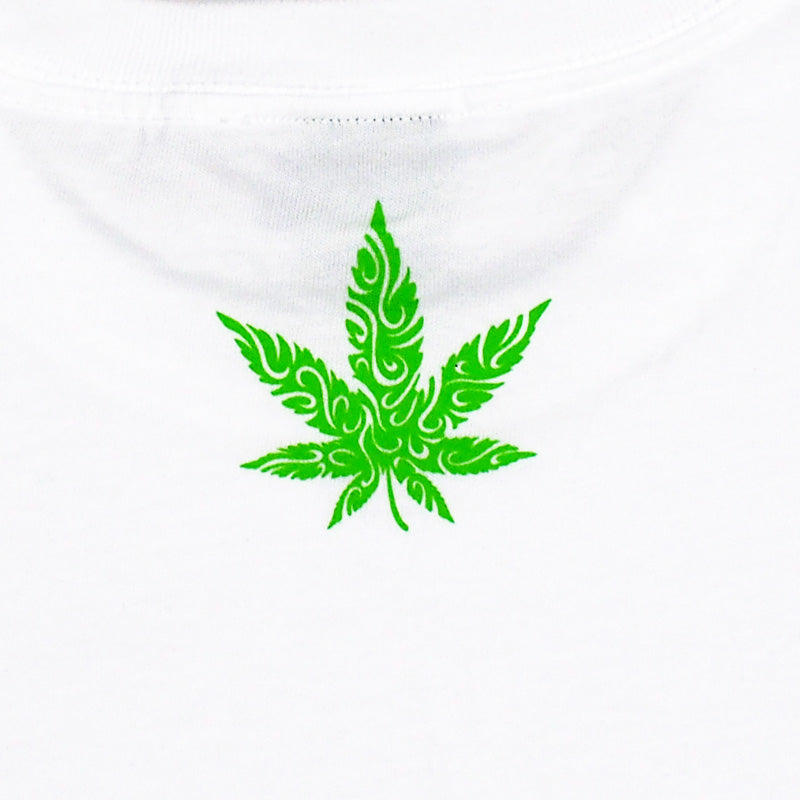 seedleSs Tシャツ "SD TRIBAL LEAF S/S TEE" (White)
