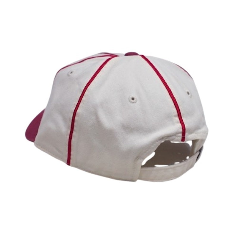 AMERICAN NEEDLE キャップ ARCHIVE - KC MONARCHS CAP アイボリー/レッド 商品画像 背面