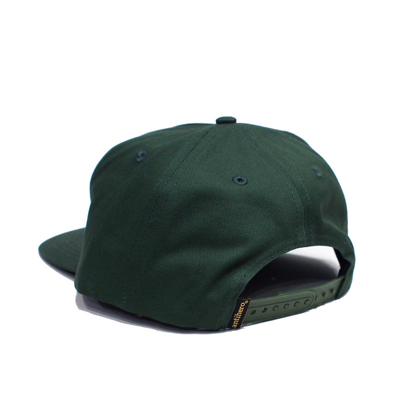ANTI HERO キャップ "LIL PIGEON SNAPBACK CAP" (Forest Green / Yellow)