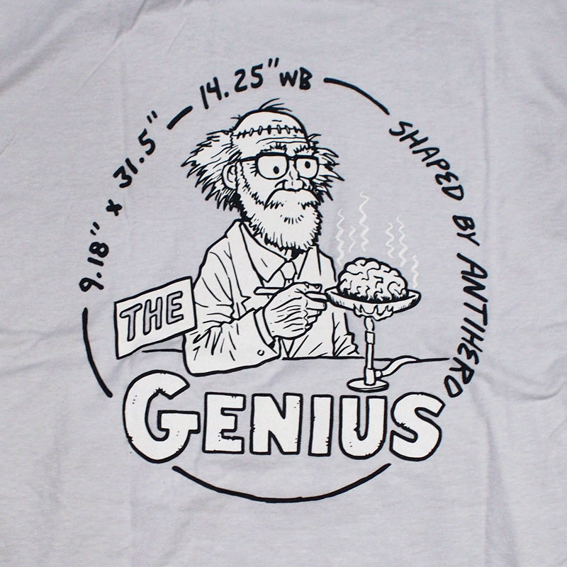 ANTI HERO　Tシャツ　"THE GENIUS TEE"　(Silver)