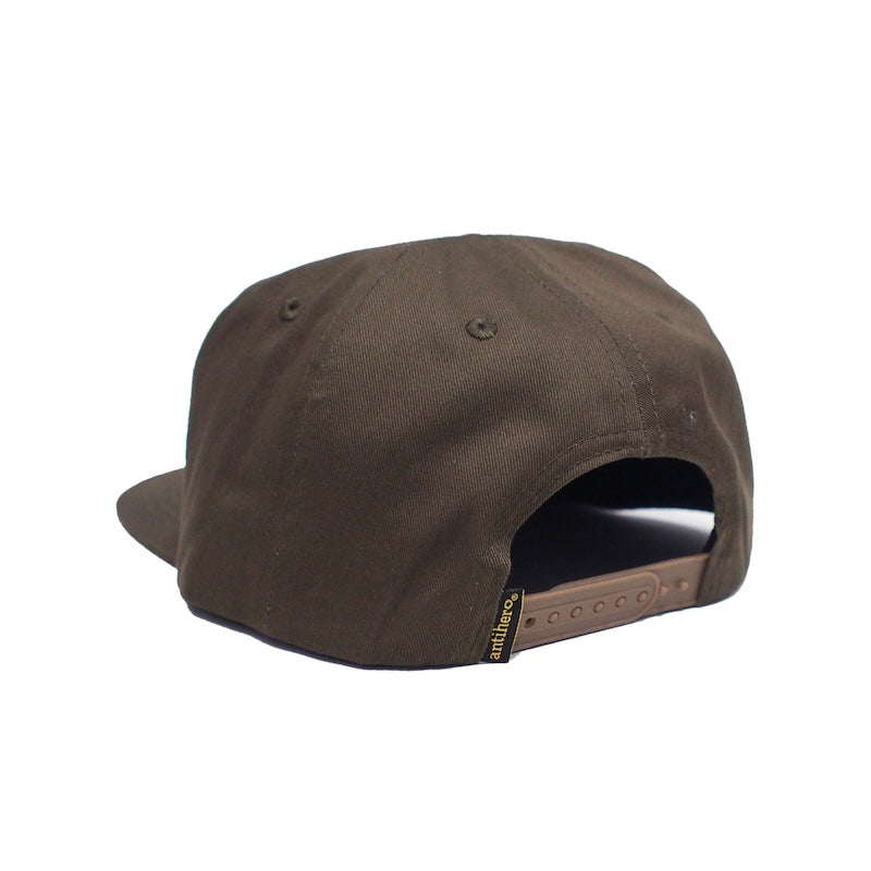 ANTI HERO キャップ "EAGLE SNAPBACK CAP" (Brown)