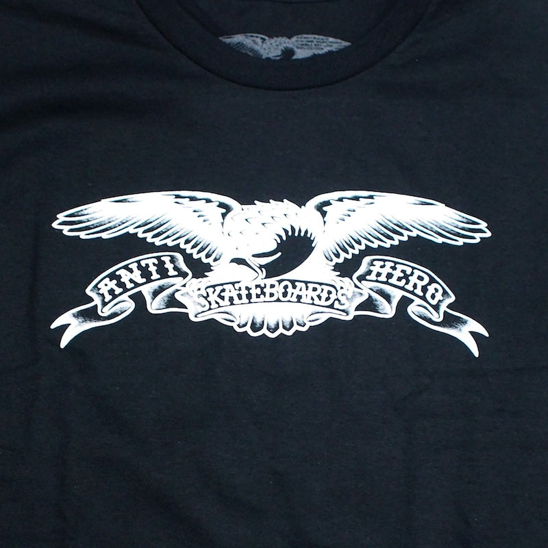 ANTI HERO Tシャツ "BASIC EAGLE TEE" (Black / White)