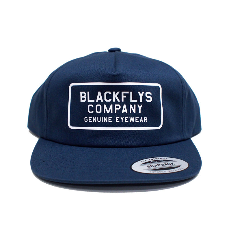 BLACK FLYS　キャップ　"MISSION SNAPBACK CAP"　(Navy)