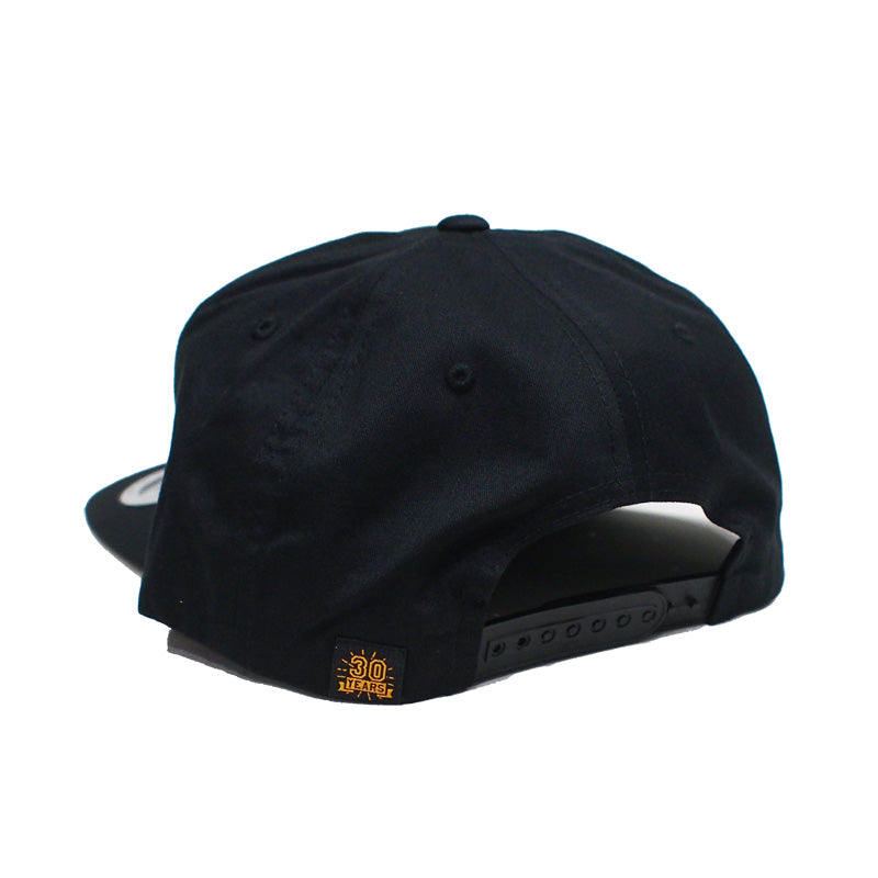 BLACK FLYS　キャップ　"MISSION SNAPBACK CAP"　(Black)