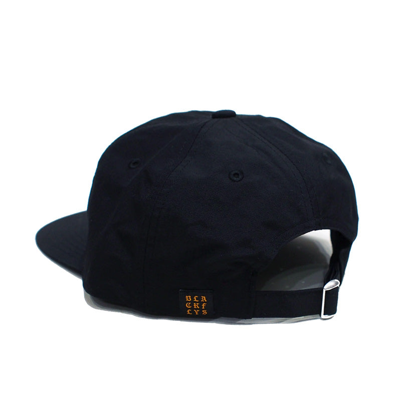 BLACK FLYS キャップ "FURY OVAL CAP" (Black)