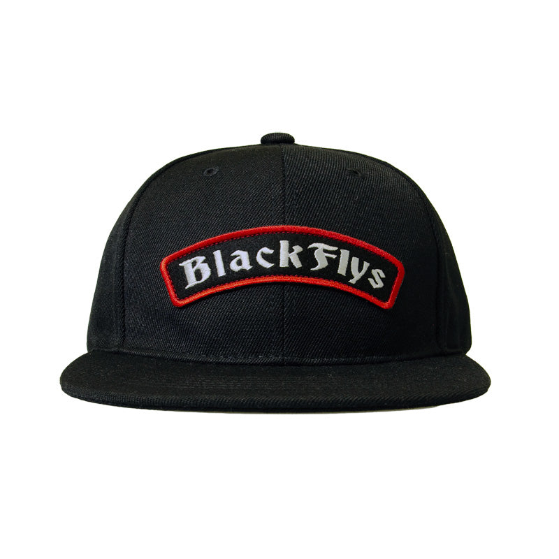BLACK FLYS　キャップ　"ARCH SNAPBACK CAP"　(Black)