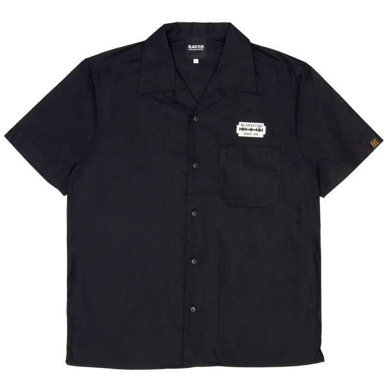 BLACK FLYS　S/Sシャツ　"RAZOR SHIRT"　(Black)