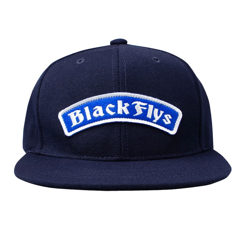 BLACK FLYS キャップ "ARCH SNAPBACK CAP" (Navy)