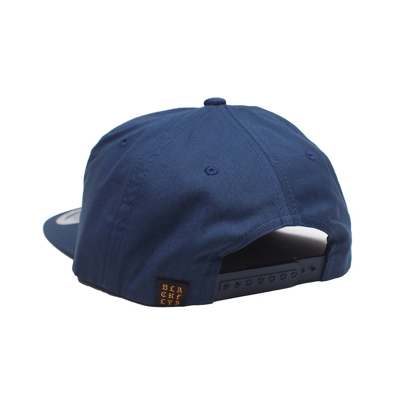 BLACK FLYS キャップ "KILLING THE GAME OE CAP" (Navy)