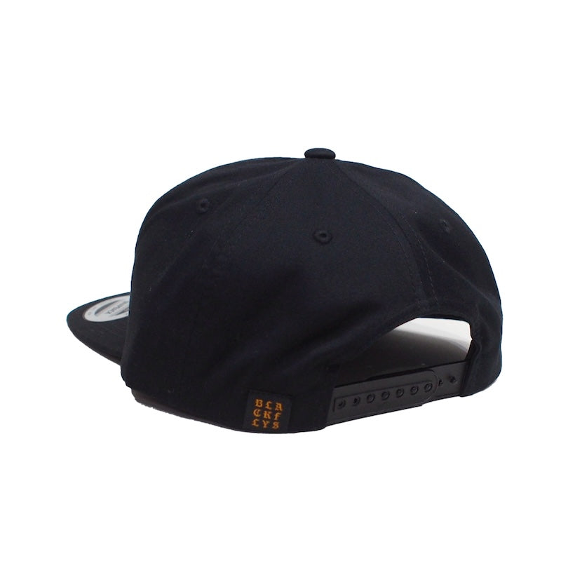 BLACK FLYS キャップ "KILLING THE GAME OE CAP" (Black)