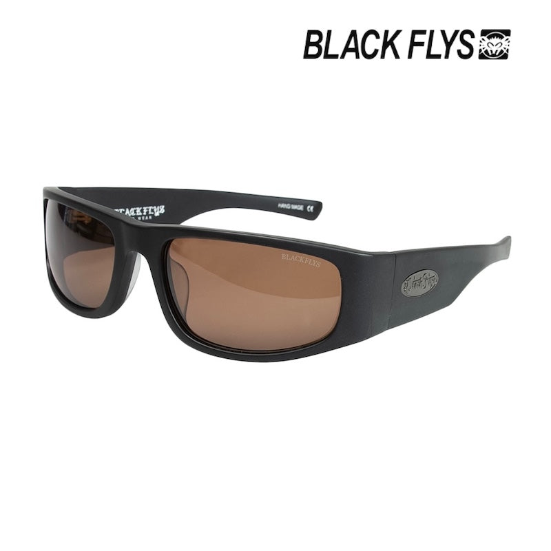 BLACK FLYS サングラス FLY BURNER ブラック/ブラウン 偏光レンズ