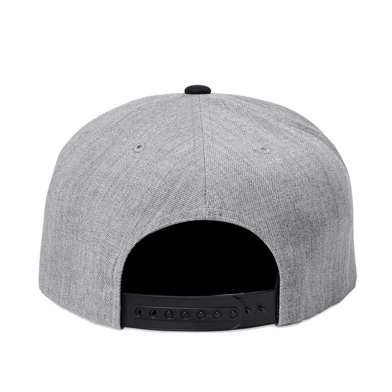 BRIXTON キャップ "OATH III SNAPBACK CAP" (Light Heather Gray / Black)