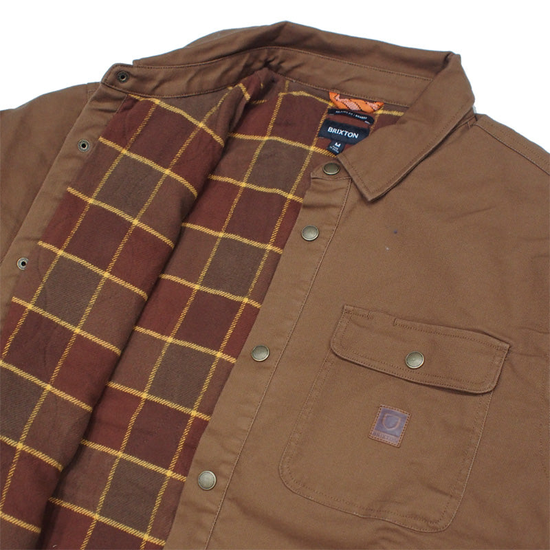 BRIXTON ジャケット "BUILDERS LINED JACKET" (Bison)