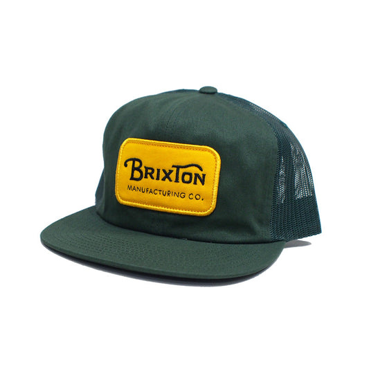 BRIXTON　メッシュキャップ　"GRADE HP TRUCKER HAT"　(Trekking Green / Trekking Green)