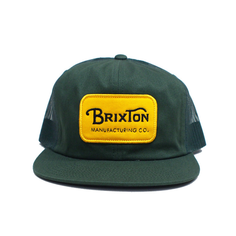 BRIXTON　メッシュキャップ　"GRADE HP TRUCKER HAT"　(Trekking Green / Trekking Green)
