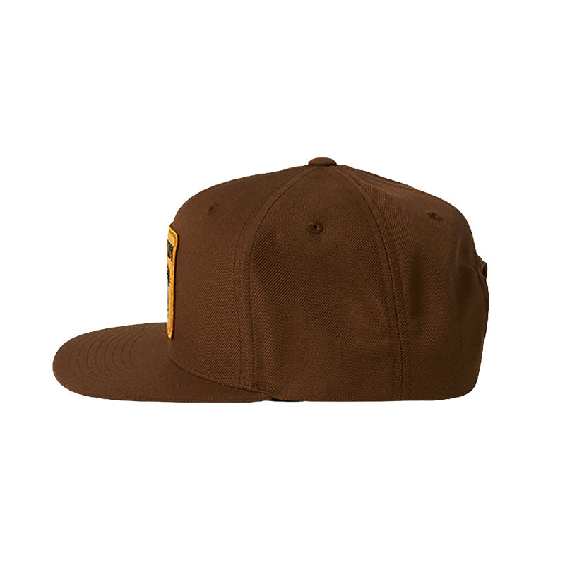BRIXTON キャップ "HOMER MP SNAPBACK CAP" (Sepia)
