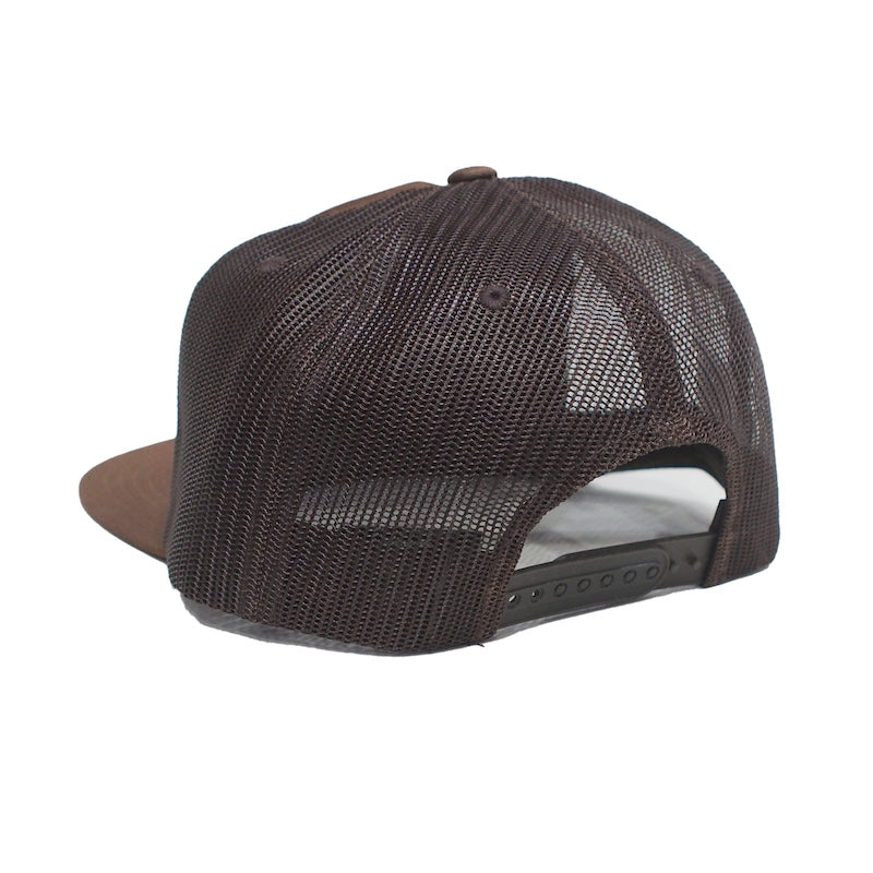 BRIXTON メッシュキャップ "GRADE HP TRUCKER HAT" (Brown / Brown)