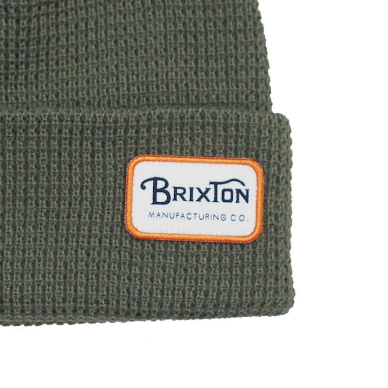 BRIXTON ビーニー "GRADE BEANIE" (Military Olive)