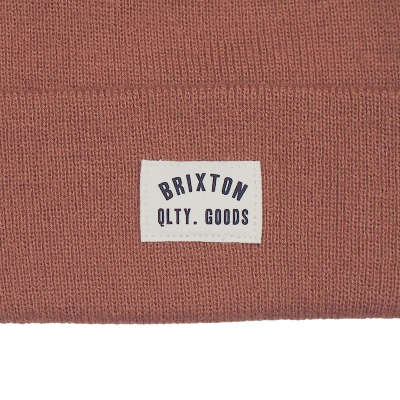 BRIXTON ビーニー "WOODBURN WATCH CAP BEANIE" (Rose Gold)