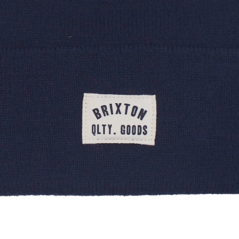 BRIXTON ビーニー "WOODBURN WATCH CAP BEANIE" (Navy)