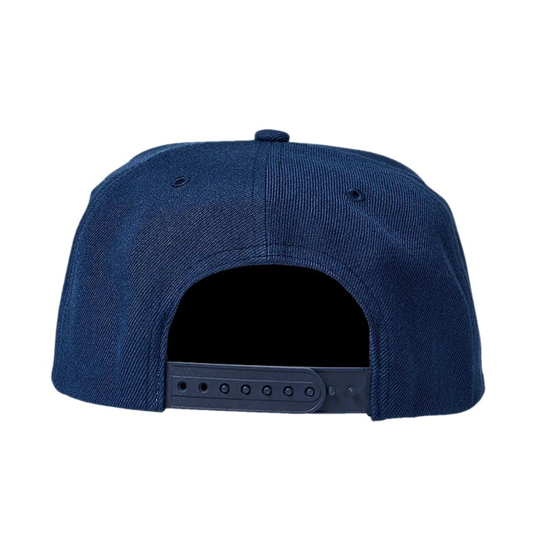 BRIXTON キャップ "WOODBURN NETPLUS MP SNAPBACK CAP" (Washed Navy)