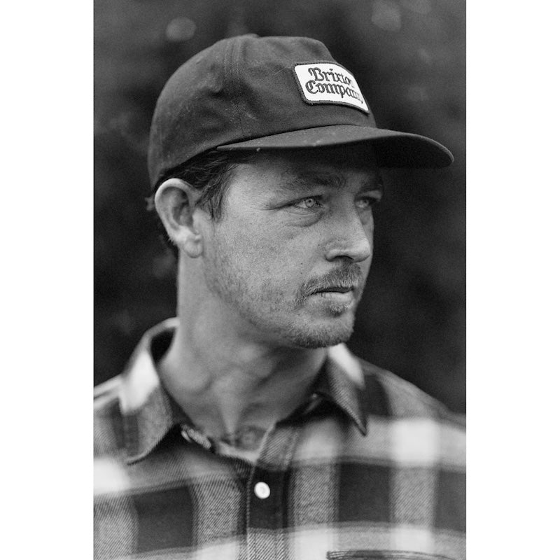 BRIXTON キャップ "NORVELL MP SNAPBACK CAP" (Black)