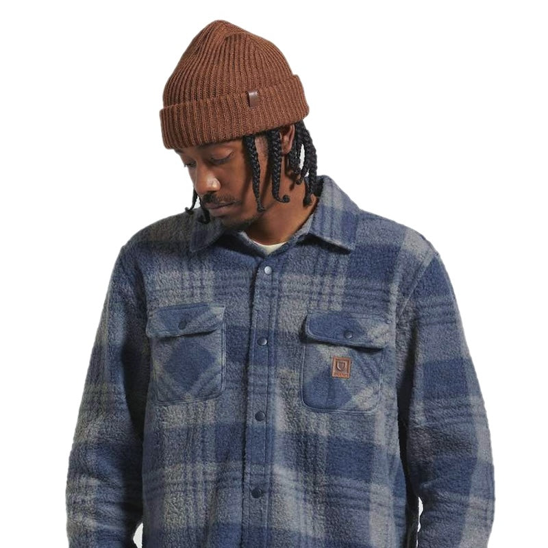 BRIXTON ビーニー "MARLED CHUNKY BEANIE" (Coffee / Chocolate)