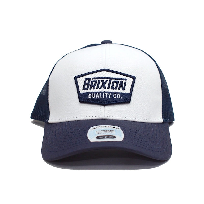 BRIXTON メッシュキャップ "REGAL NETPLUS MP TRUCKER HAT" (Washed Navy / White / Washed Navy)