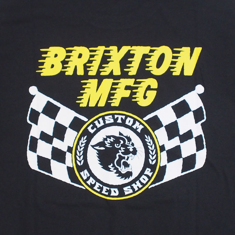 BRIXTON Tシャツ "DUNBAR S/S STANDARD TEE" (Black)