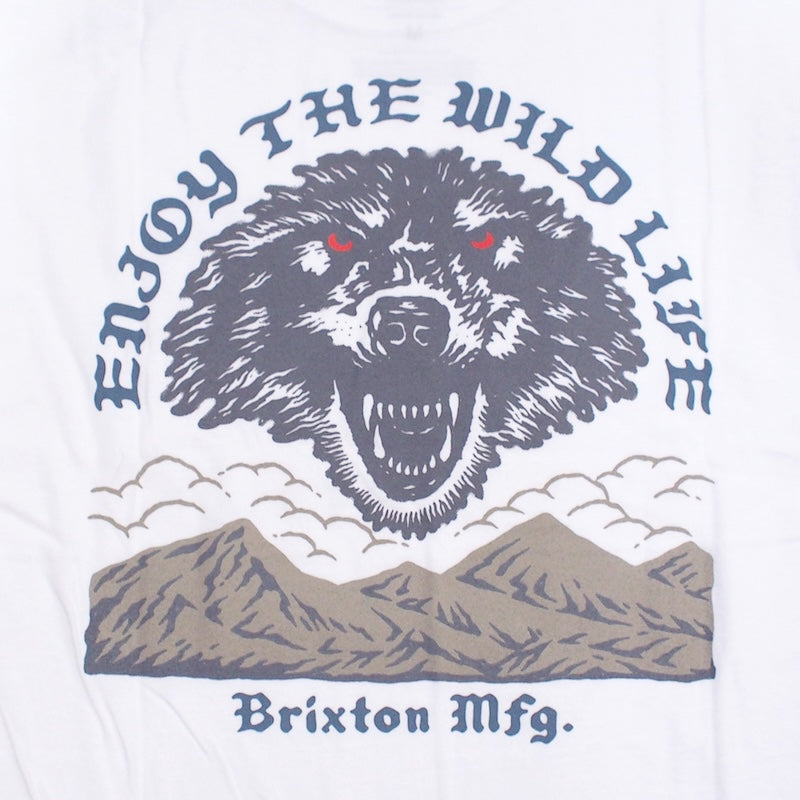 BRIXTON Tシャツ "MERCY S/S STANDARD TEE" (White)