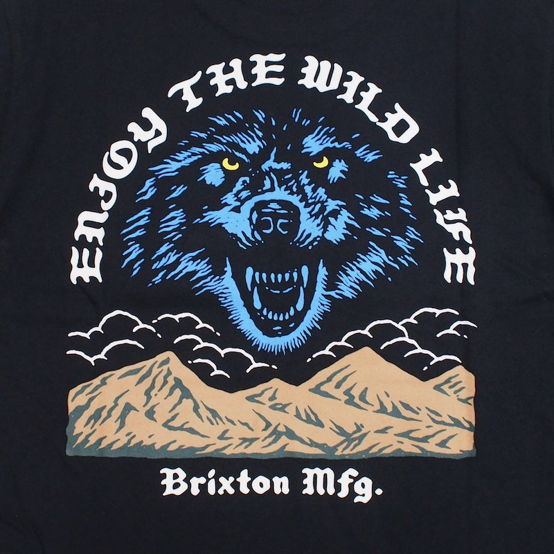 BRIXTON Tシャツ "MERCY S/S STANDARD TEE" (Black)