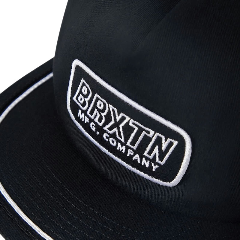 BRIXTON キャップ "TELFORD HP SNAPBACK CAP" (Black)