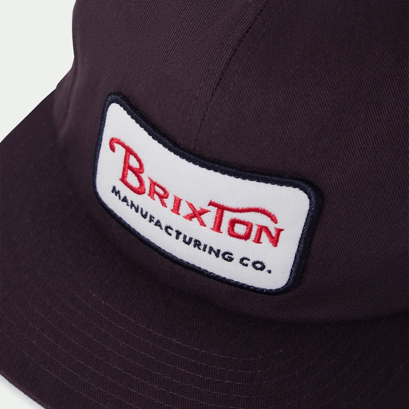 BRIXTON キャップ "GRADE HP SNAPBACK CAP" (Pinecone Brown)