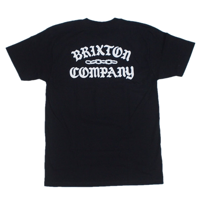 BRIXTON Tシャツ CHAINS S/S STANDARD TEE ブラック | ストリート